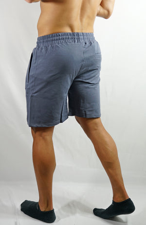Premium Aesthetic Shorts - Stone Blue