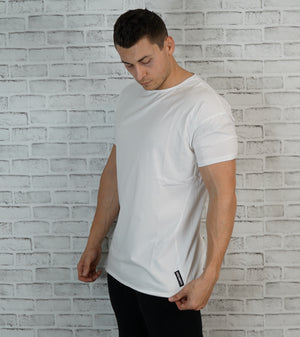 Oversize Fitted T - White Essence