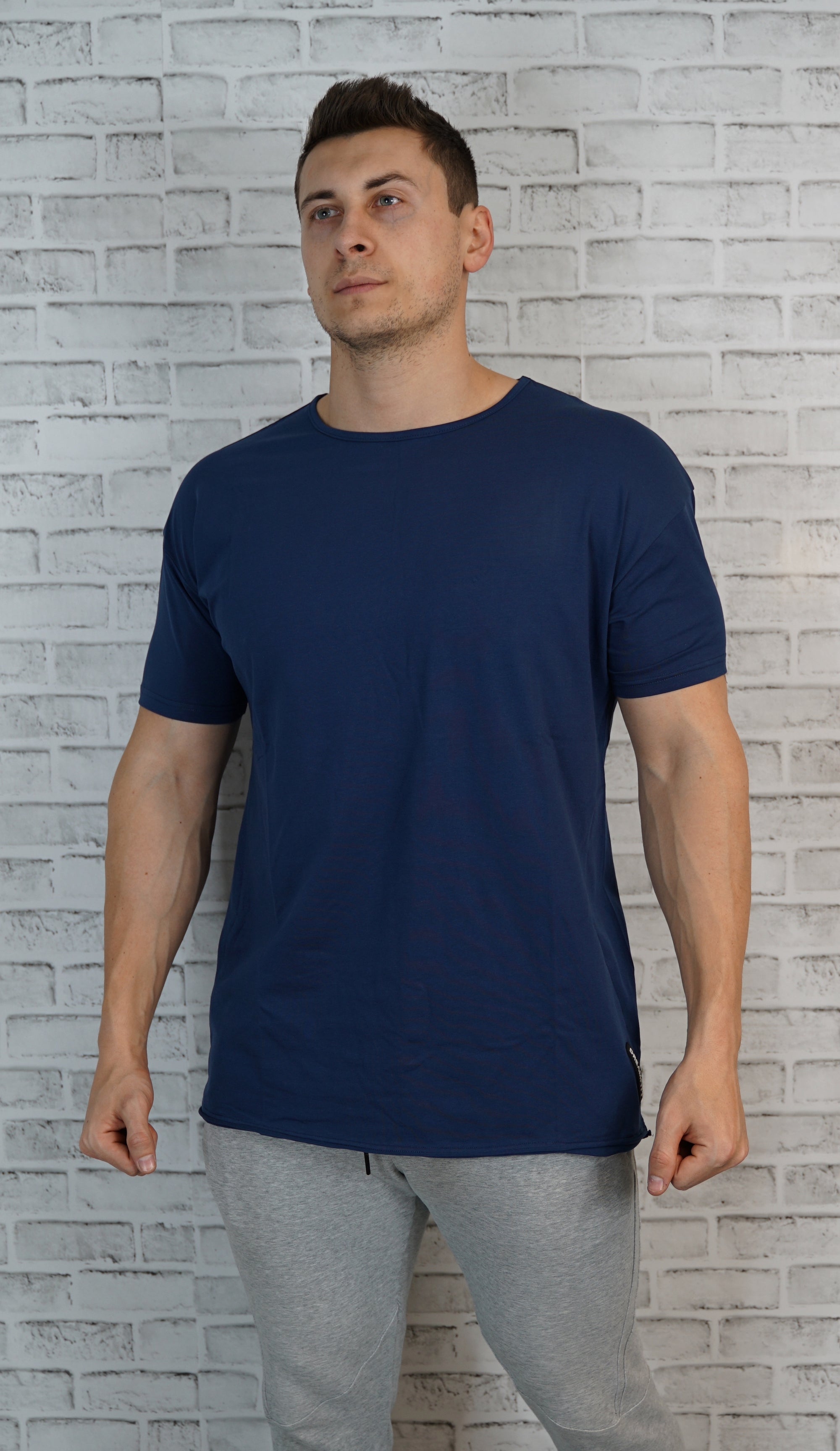 Oversize Fitted T - Atlas Blue