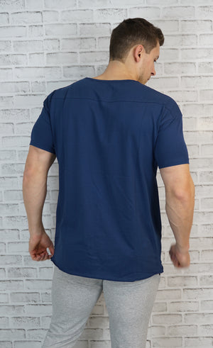 Oversize Fitted T - Atlas Blue